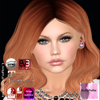 Second Life Marketplace - :*: BoDyFoRm :*: VoL17: Mandy Exclusive SKIN